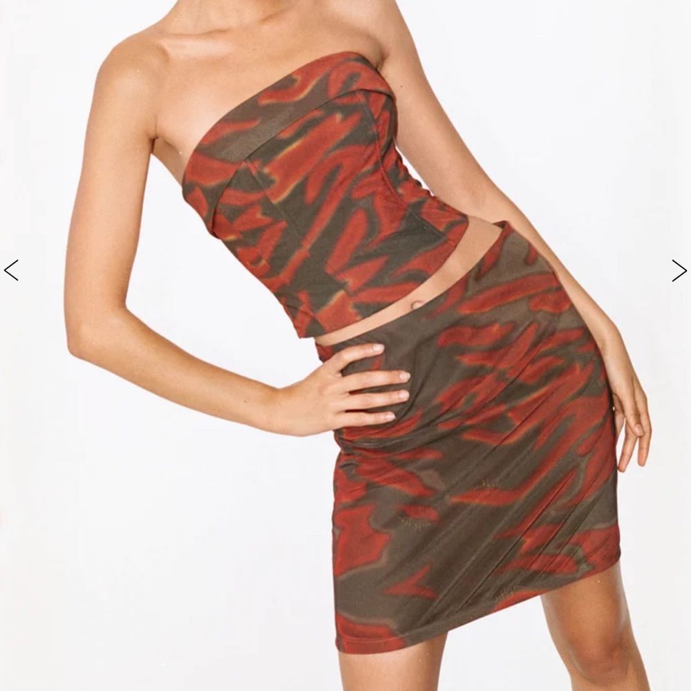 With Jean Carla Corset and Luna Midi Skirt Set
